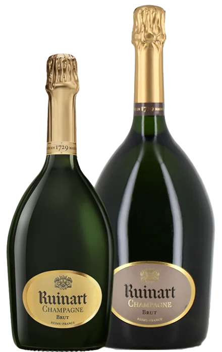 Champagne Ruinart brut nudo e astucciato