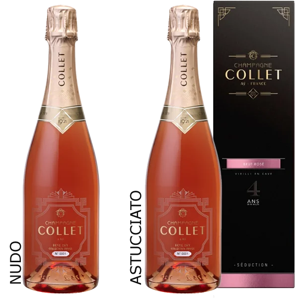 Collet - Collet Brut rosè nudo 75cl.